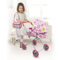 Розова количка и чанта за кукла Port Bebe, снимка 2 - Други - 43802241