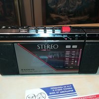 sanyo m-s200f stereo-made in japan-внос switzerland, снимка 4 - Радиокасетофони, транзистори - 28683558