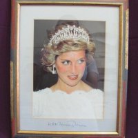 Принт- Портрет на Принцеса Даяна, снимка 6 - Картини - 43087167