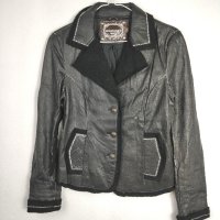 Mandarin & Mint Leather jacket 40, снимка 1 - Маратонки - 44045507