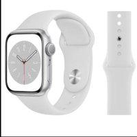 силиконова каишка за смарт часовник apple watch, снимка 2 - Смарт часовници - 40832714