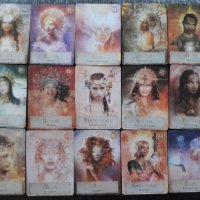 Оракул карти: Divine Feminine Oracle & Goddess Power & Goddess Spirit, снимка 8 - Карти за игра - 32557254