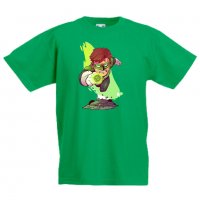 Детска тениска DC Green Lantern  Star Wars,Игра,Изненада,Подарък,, снимка 4 - Детски Блузи и туники - 36657904