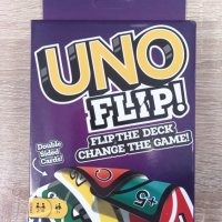 Карти UNO FLIP, снимка 1 - Игри и пъзели - 39093074