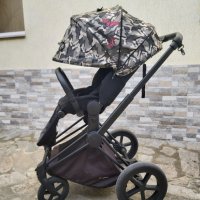 Количка Cybex PRIAM Butterfly пълен комплект , снимка 5 - Детски колички - 32305030