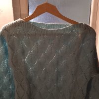 Пуловер ръчно плетиво, снимка 3 - Блузи с дълъг ръкав и пуловери - 34687257