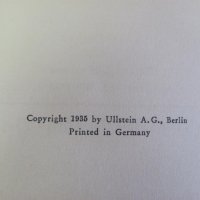 1935г. Стара Книга Берлин Германия, снимка 12 - Антикварни и старинни предмети - 44028130