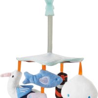 Бебешка сензорна въртележка с морски животни за кошарка или количка, снимка 1 - За бебешки колички - 43214982