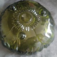 стара кристална купа,фруктиера арт деко, снимка 6 - Антикварни и старинни предмети - 32815039