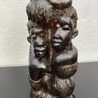 Африканска скулптура - Дървото на живота. №4958, снимка 4 - Колекции - 43922341