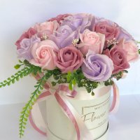 Кутия със сапунени рози, снимка 14 - Романтични подаръци - 35248273