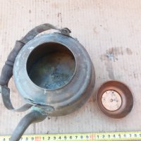 масивен бронзов чайник , снимка 9 - Антикварни и старинни предмети - 37647425