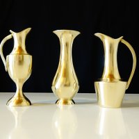 Бронзова кана,ваза,миниатюри. , снимка 1 - Антикварни и старинни предмети - 26602325
