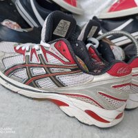 ASICS®, мъжки маратонки за бягане Asics® GT-2140 Silver Red 43 - 44, снимка 9 - Маратонки - 43805164