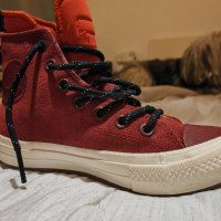 Червени кецове Chuck Taylor Converse, размер 36.5 , снимка 12 - Кецове - 44005193