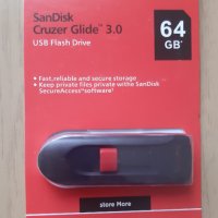 SanDisk USB 64 GB Flash Drive 3.0 , снимка 1 - USB Flash памети - 43697222