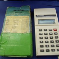 № 4171 стар японски калкулатор SHARP EL220, снимка 6 - Други ценни предмети - 28583075