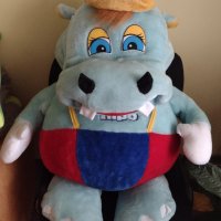 Голям пухкав и мекичък Хипопотам, снимка 2 - Плюшени играчки - 43384656