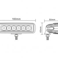 3000051156 LED Диодни Дневни светлини Amio DRL Car Light  + функция мигач, снимка 2 - Аксесоари и консумативи - 27705588