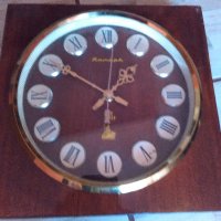 Ретро стенен часовник "ЯНТАРЬ", снимка 9 - Антикварни и старинни предмети - 32935021