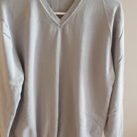 Мъжки тънък пуловер р.М/Л, снимка 1 - Пуловери - 43830201