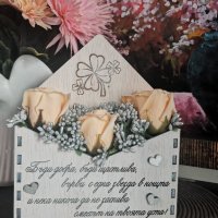Ароматни сапунени розички в дървен "плик" различни цветове , снимка 7 - Подаръци за жени - 35369939