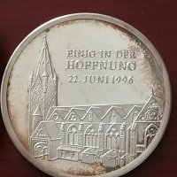 Немски сребърен медал , снимка 6 - Антикварни и старинни предмети - 32863915