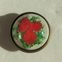 Дамски пръстени с естествени цветя в смола. Идея за подарък. Различни видове., снимка 10 - Пръстени - 32884300