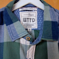 Намалям! Чисто нова перфектна мъжка риза Tom Tailor Denim с етикет, размер S, снимка 3 - Ризи - 36385678