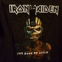 Оригинална тениска Iron Maiden The Book Of Souls Amplified, снимка 1 - Тениски - 33299790