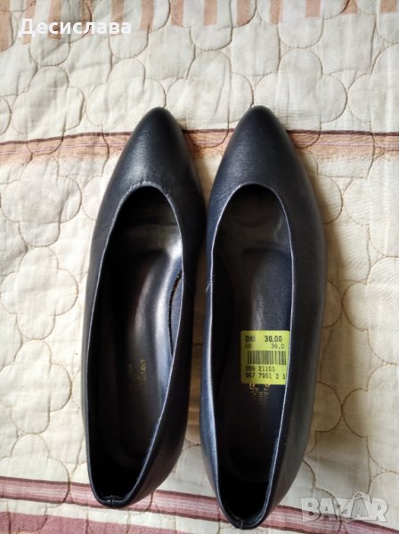Дамски обувки от естествена кожа номер 38, снимка 1
