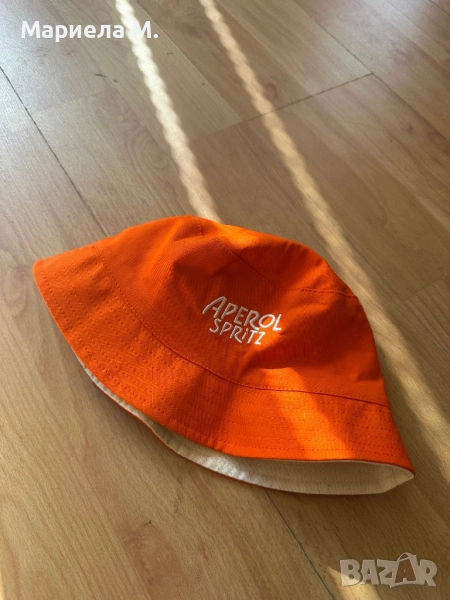 Шапка Aperol, двулицева, нова, снимка 1