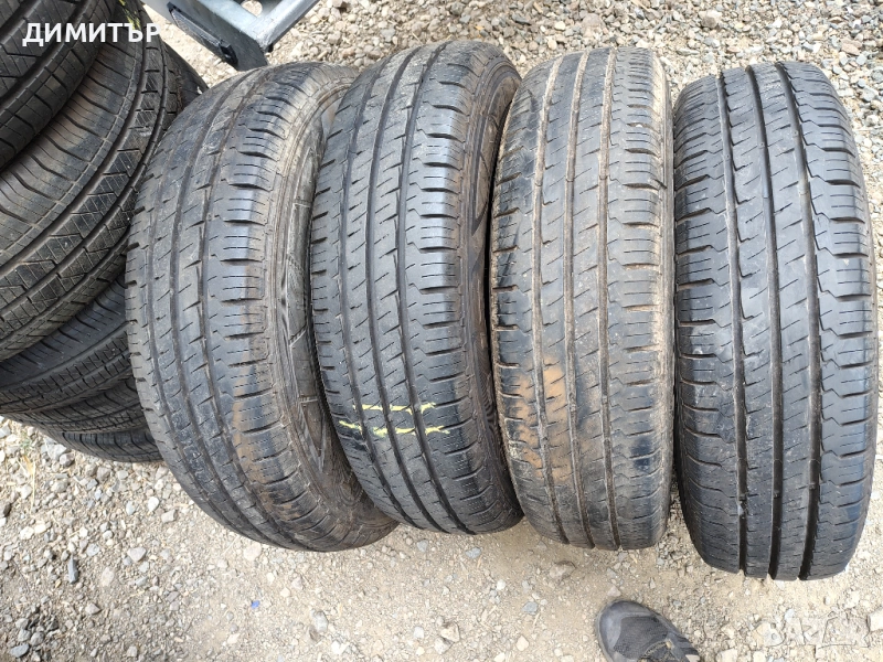 4бр.летни гуми HANKOOK 185 80 14C DOT18 цена за брой, снимка 1