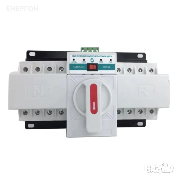 Ум шалтер 63А 400v ATS за превключване на захранване превключвател, снимка 1