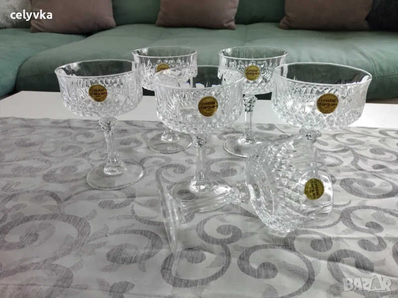 Криснален сервиз Cristal d’Arques, снимка 1