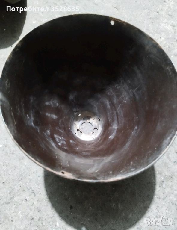 Емайлирана лампа, снимка 1