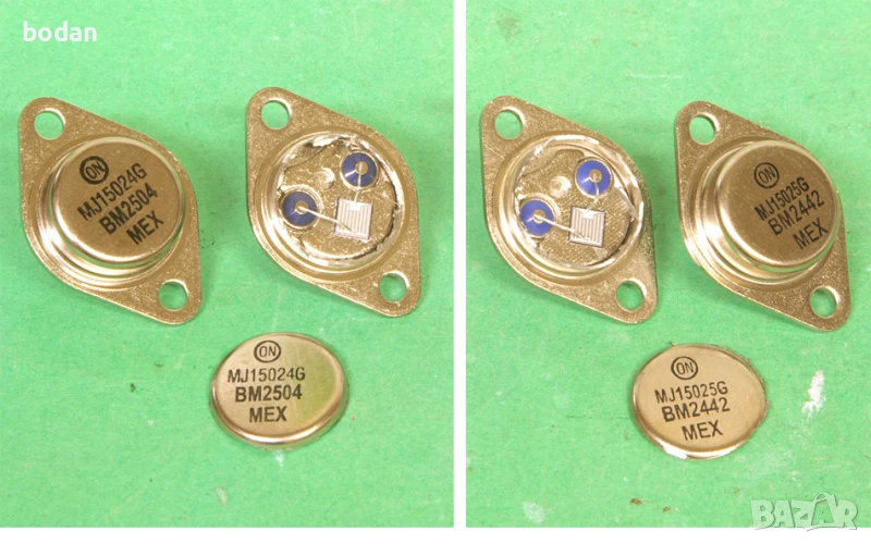 MJ15024G + MJ15025G, снимка 1