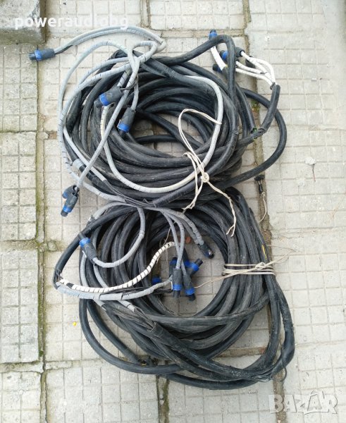 Мултикор кабели за колони (озвучителна система) - 2бр по 25метра, снимка 1