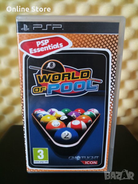 World of Pool - Игра за PSP, снимка 1
