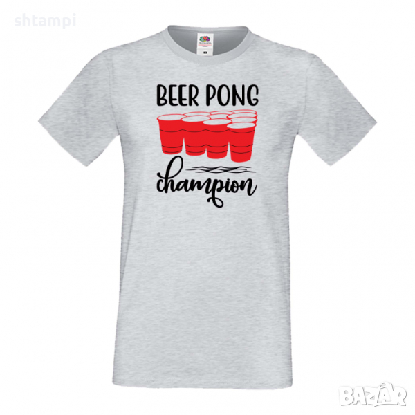 Мъжка тениска Beer Pong Champion,, снимка 1
