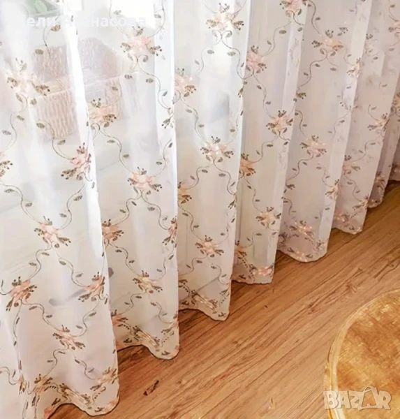 Красиви пердета с бродерия, снимка 1