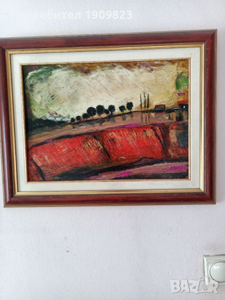 Стара маслена картина, снимка 1