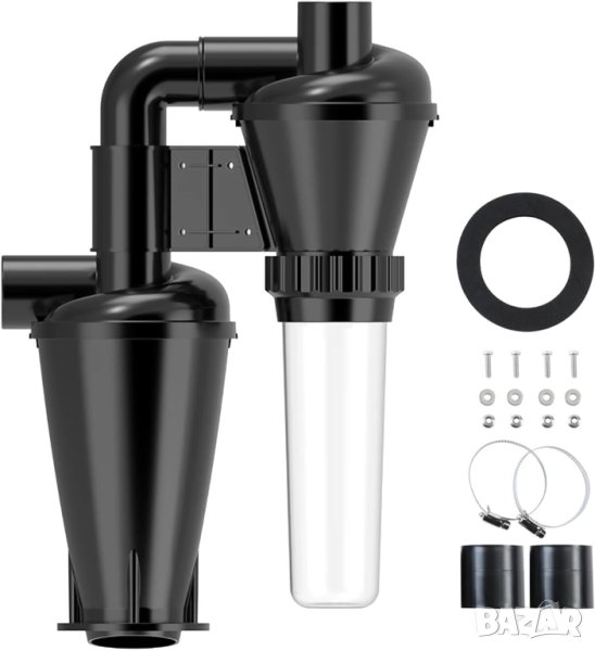 Циклонен прахоуловител с двойна филтрация, снимка 1