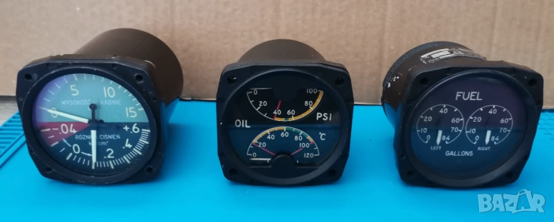 Авиационни самолетни прибори, снимка 1