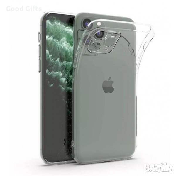 Ултра тънък силиконов калъф за iPhone 15 Pro, T-65, Прозрачен, снимка 1