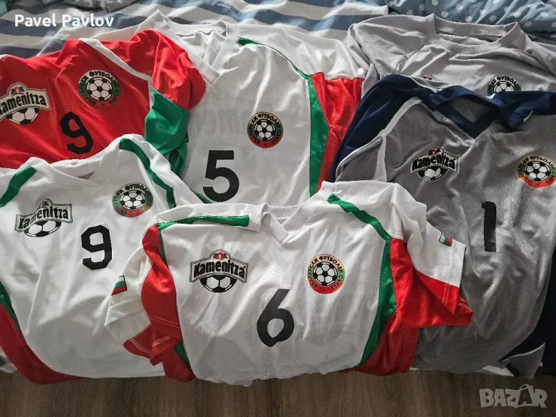 Колекция 6 бр. футболни тениски Каменица, снимка 1
