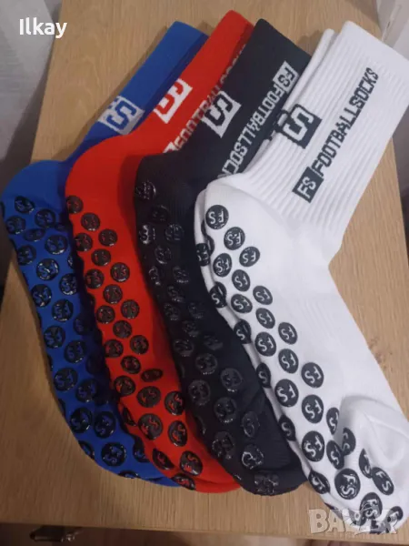 Спортни чорапи с противоплъзгащо покритие/Anti-slip sport socks unisex, снимка 1