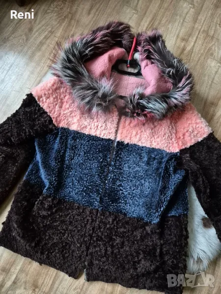 Бутиково палто, естествена кожа, снимка 1