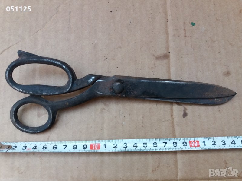възрожденска кована ножица, снимка 1