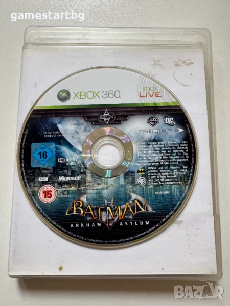Batman: Arkham Asylum за Xbox 360, снимка 1